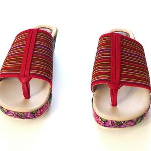 Xhantae Designer leather and dyed textile